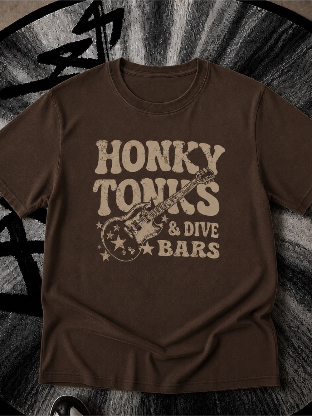Honky Tonks & Dive Bars Graphic Tee - Country Music Shirt Unisex